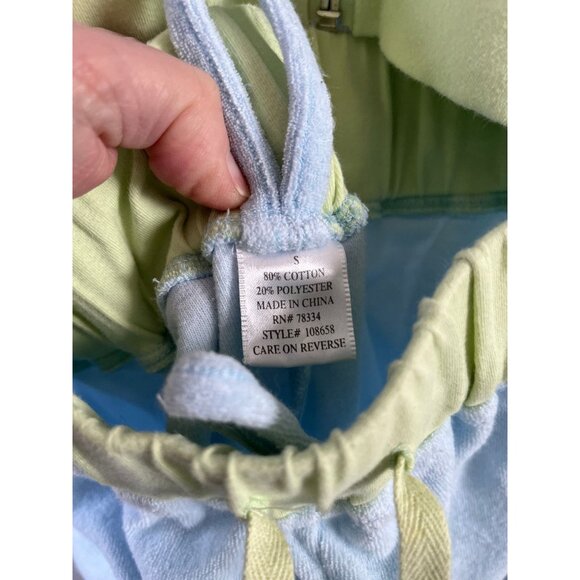 Vtg Bali Studio Collection 2 Piece Jacket With Hood & Matching Lounge Pants S - Picture 8 of 10